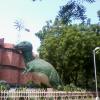 Dinosaur Statue in front of Children Museum at Egmore
