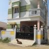 A Goat is Relaxing In Front of the Beautiful House, Mangadu, Chennai