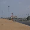 Road view at Marina beach... Chennai