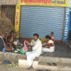 Garland making at Koyambedu market... Chennai