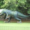 A Dinosaur statue in Guindy National Park in Chennai...
