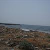 Beach view at Ontikuppam at Tiruvottiyur in Chennai...