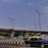 Flyover under construction in front of Chennai airport...
