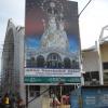Annai Vailankanni flex banner in front of the church at Besant Nagar - Chennai...