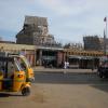 Entrance arch to Ashtalakshmi Temple at Besant Nagar in Chennai...