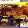 A fruit stall at Egmore - Chennai...