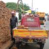 A boy fills the auto with bricks at Kolathur - Chennai