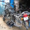 Bike under maintenance at workshop in Perambur - Chennai