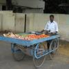 Mobile vegetable vendor at Ayanavaram - Chennai