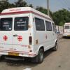Ambulance ready for any emergency on NH 5, Sanatorium