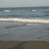 Calm waves in Eliots Beach, Chennai