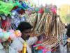 Vendor selling Bow and Arrow - Mylapore Temple