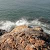 Crashing waves at Gokarna