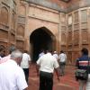 The entrance of Agra Fort