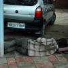 What a cool life? Taking a nap on a Delhi street
