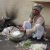 A roadside snack vendor - Delhi