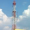 A Mobile Tower on a Building in dewas