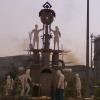 Statue of blast furnace at Durgapur steel plant
