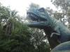 Statue of Dinosaur in a park