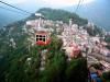 Ropeway car over Gangtok