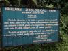 Signboard at Himalayan Zoo - Gangtok