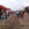 Street in Gwalior trade fair