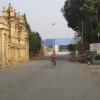 Street in Gwalior Trade Fair