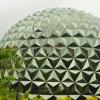 Inside the Infosys-Crystal bowl Shape building