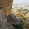 Aerial view from Golconda Fort