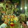 A Potharaju dances at Bonalu Festival, Secunderabad