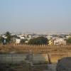 Hyderabad city view from Golconda Fort