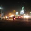 Geeta Bhawan Road in Indore at Night