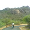 Riding a Cycle Towards Kalakkadu Rock