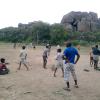 Boys Playaing Cricket in Kallalipattu