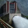 Outflow of water from Neyyar Dam