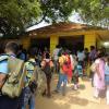 Crowded Zion School Canteen