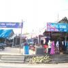 Local shops at Beach road in Kanyakumari...