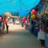 Swamithoppu Temple roadside shops near Nagercoil