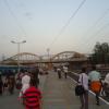 Platform Bridge and Train in Katpadi Junction, Vellore