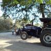 A Funny way of driving a Tractor, Bijnor