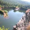 Rock Lake near famous beach Kovalam -Trivandrum