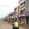 A man riding a bike on Mathang kovil street in Kovilpatti in Thoothukudi district