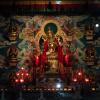 God at Tibetan Golden Temple, Coorg