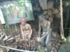 Opening Coconut shells - Goan culture in Big Foot Museum