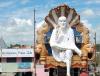 Huge Saibaba Idol @ Machilipatnam Temple
