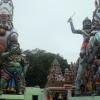 God Karuppasamy Statue in Madurai