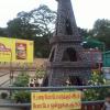 Eiffel Tower made by Sugar Cane - Madurai