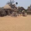 Pavilions and Sculptures at Mamallapuram