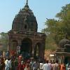 Shiv Mandir at Naramada Ghat in Maheshwar