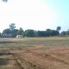 School ground of Aahilya Cricket Stadium in Maheshwar